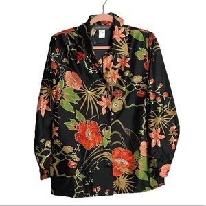 Vintage floral print tunic Jessica Holbrook tunic